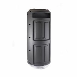 Inovalley KA03-XXL Altavoz Karaoke 450W Bluetooth V5.0 Luces LED Radio FM Entrada Micrófono TWS 2 Altavoces 8 Pulgadas