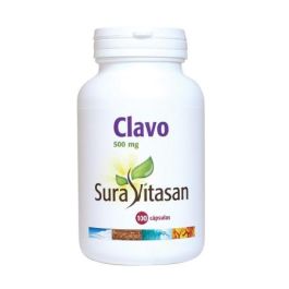 SURA VITASAN Clavo fresco molido Syzygium aromaticum 500mg, 100 cápsulas Precio: 22.4999995. SKU: B1C4HBAL73