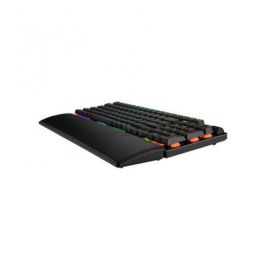 Asus TECLADO STRIX SCOPE II 96 WIRELESS - 90MP037A-BKSA00 - Interruptores mecánicos ROG NX, Conexión trimodal, Español, Negro