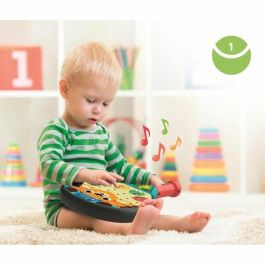 Clementoni Pala Padel Interactiva para Niños de 1 a 4 Años, Enseña Números y Palabras