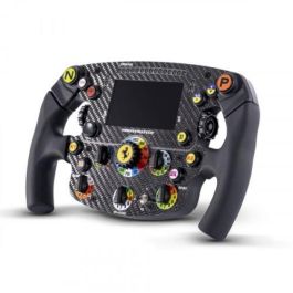THRUSTMASTER Ferrari SF1000 Edition - Volante Complemento para PC con Pantalla LCD IPS 4.3" y Placa Fibra de Carbono