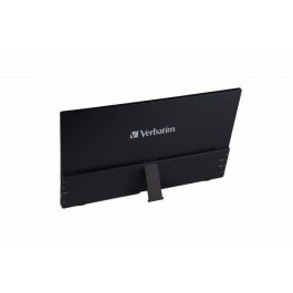 Verbatim PM-14 Monitor Portátil 14" Full HD 1080p IPS HDR USB-C HDMI con Altavoces Integrados Negro para PC, Mac y Gaming