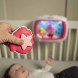 Baby Einstein BAB0074451174283 Luz de Noche para Bebé Sueños Marinos Rosas, 25 min de luz, sonido, música y océano, con control remoto Baby Einstein BAB0074451174283 Luz de Noche para Bebé Sueños Marinos Rosas, 25 min de luz, sonido, música y océano, con control remoto