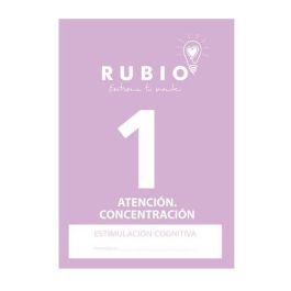 Cuaderno Rubio A4 Estimulacion Cognitiva Atencion Nº 1 (Sin Deterioro Cognitivo O Deterioro Leve) (Set de 5) Precio: 12.50000024. SKU: B1C8LHXRJ8