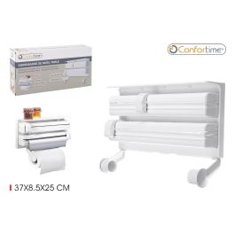 Confortime Dispensador Aluminio-Film-Papel ABS 37.7 cm x 18.3 cm x 6.9 cm Precio: 46.49999992. SKU: B1APV2ZV7N