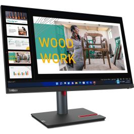 Lenovo P24q-30 Monitor 23.8" QHD IPS 2560x1440 60Hz 4ms HDMI DP USB Negro