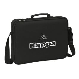 Cartera Escolar Kappa Black Negro (38 x 28 x 6 cm) Precio: 12.50000059. SKU: S4308091