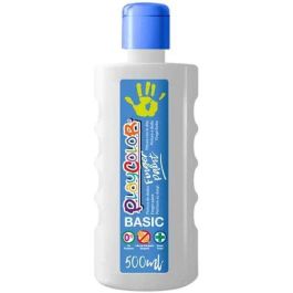 Pintura De Dedos Playcolor Basic 500 Ml (Bote) Blanco 6 unidades Precio: 31.50000018. SKU: B16XACEY6S