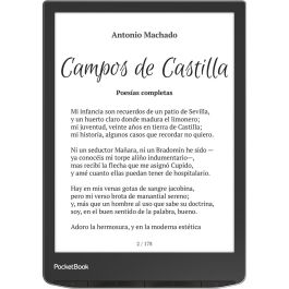 Pocketbook InkPad 4 Ebook Lector 32GB Pantalla 7.8" E Ink Carta 1200 SMARTlight Resistente al Agua IPX8 Plata