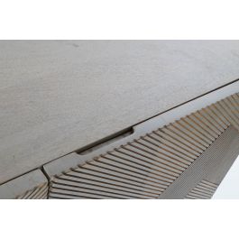 DKD Home Decor Buffet Gris Dorado 45 x 75 x 160 cm