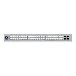 Ubiquiti UniFi Switch Enterprise XG 24 PoE 48 Puertos: 32 GbE, 16 2.5 GbE RJ45, 4 SFP+ 10G, Pantalla LCM, 224 Gbps