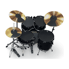 Vicfirth Kit Apagador Fussion para Tom 10", Tom 12", Tom 14" (x2), Bombo 20", Hi-Hat y Platillo (x2) Precio: 103.69000015. SKU: B16VJSFRRC