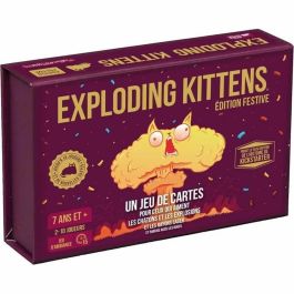 Juego de fiesta - ASMODEE - Exploding Kittens: Festive Edition - Para adultos - Duración 15 min Precio: 38.59000002. SKU: B18Z766PX4