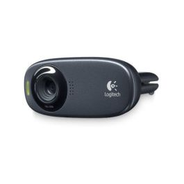 Logitech C310 Webcam HD 720p 5MP USB Micrófono RightSound Integrado Tecnología RightLight 2 para Videollamadas Negro