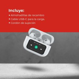 Auriculares Bluetooth DCU 34152080 Blanco