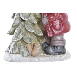 Figura Navidad Tradicional DKD Home Decor Rojo Blanco 11 x 27.5 x 17 cm (2 Unidades)