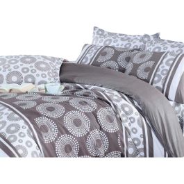 Juego de cama AUC8681181719855 - 1 funda nórdica 220x240 cm + 2 fundas almohada 60x60 cm - 100% Algodón Reforzado Marrón Precio: 61.49999966. SKU: B14X98YSQ4