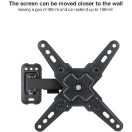 Soporte de Pared Extensible/ Giratorio/ Inclinable TooQ LP1343TN-B para TV de 13-43"/ hasta 20kg Soporte de Pared Extensible/ Giratorio/ Inclinable TooQ LP1343TN-B para TV de 13-43"/ hasta 20kg