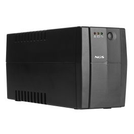 NGS FORTRESS900V3 SAI Offline 600VA Torre con 2 Salidas y Función AVR para Protección contra Sobretensiones y Cortes de Energía