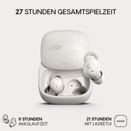 Auriculares Inalámbricos con Estuche de Carga Urbanista Porto Blanco