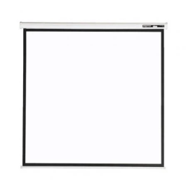 Approx Pantalla de Proyección Mural appP180 180 x 180cm Tela Blanco Mate para Cine en Casa y Salas de Conferencias