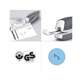 Petrus Grapadora Eléctrica e-310 Contactless Rojo Metalizado Capacidad 12 Hojas