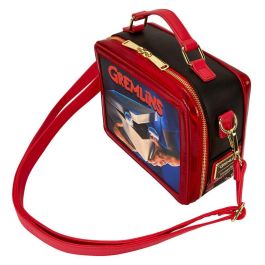 Loungefly Bolso bandolera Gremlins 40th Anniversary Piel vegana con Tirantes ajustables y desmontables 22,2x19x10,1cm