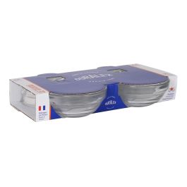 Duralex Set 4 Bols Apilables Transparentes 70cc Ø7.5x3cm (24 Cajas)