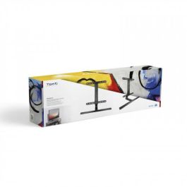 TooQ DB3265F-B Soporte de Mesa para TV de 165,1 cm (65") Negro, Soporte de Aluminio Ajustable en Altura Compatible con VESA 200x200 a 400x400, Peso Máximo 40 kg