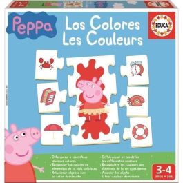 Educa 16225 Aprendo Los Colores Peppa Pig, Juego Educativo Infantil para Aprender Colores y Formas, Clasificación de Objetos, Idioma Español, +4 Años Precio: 7.49999987. SKU: B1JXJ8CWVR