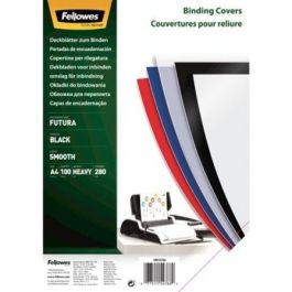 Fellowes Portadas para Encuadernación A4 280 Micras Negro Pack 100 Unidades Precio: 15.68999982. SKU: S8407281