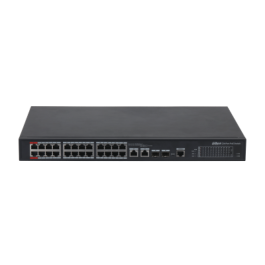 (Dh-Pfs4226-24Et-360-V3) Dahua Switch L2 Hi-Poe 2.0 Gestionable 24 Puertos 10/100 + 2 Uplink Combo Gigabit/Sfp Precio: 321.98999998. SKU: B1F8FC9C3S