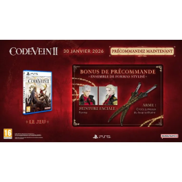 Bandai Namco Entertainment - CODE VEIN II - Juego para PlayStation 5 (PS5)