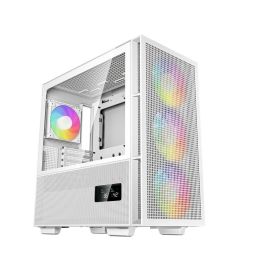 Deepcool Caja Gaming Ch560 Digital, Cristal Templado, 4 Ventiladores ARGB, Soporta ATX, E-ATX, GPU 380mm, Fuente ATX, USB 3.0, Tipo-C, Blanco Precio: 107.49999975. SKU: B1K8E37XS8