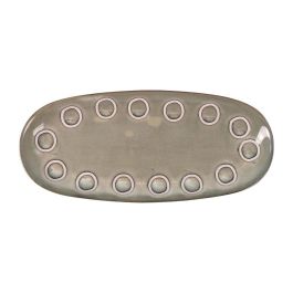 Fuente de Cocina La Mediterránea Almudena Gris Ovalado 29 x 13,5 x 2,4 cm (24 Unidades) Fuente de Cocina La Mediterránea Almudena Gris Ovalado 29 x 13,5 x 2,4 cm (24 Unidades)