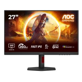 AOC 27G4ZR Monitor Gaming 27" QHD (2560x1440) Fast IPS 1ms 240 Hz HDMI DisplayPort VESA Negro Rojo Precio: 254.50000059. SKU: B16WJJR723