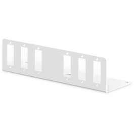 DIGITUS Placa Adaptadora para Fibra Óptica Unibox de Pared SC Duplex 6 Puertos Gris Acero - Compacta 145x40x50mm Precio: 24.89000008. SKU: B158JR2QPL