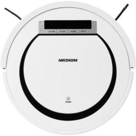 ROBOT ASPIRADOR MEDION MD 18600 - AUTONOMÍA 90 MINUTOS - DEPOSITO POLVO 0.3L - BAT. 2600MAH - FILTRO HEPA