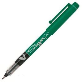 Pilot Roller Tinta Líquida Vsign Pen Punta Fibra 2.0 mm Verde para Papel (12 Unidades) (12 Unidades) Precio: 16.50000044. SKU: S8422504