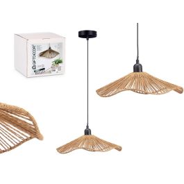 Giftdecor Lámpara de Techo Vuelo Cuerda 35 cm, Metal y Papel, Color Negro/Marrón, para Bombilla E27 (No Incluida) (Set de 6) Precio: 64.88999979. SKU: B1JE9BRL55