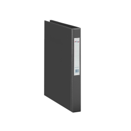 Pardo Carpeta 2 anillas 40 mm folio negro plastico 285 x 335 mm