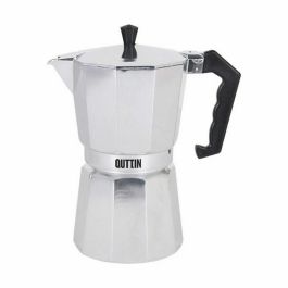 Cafetera Italiana Quttin Aluminio 6 Tazas (6 Unidades)