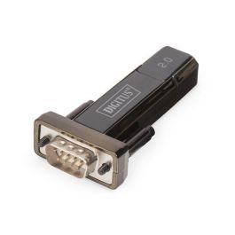 Digitus USB 2.0 to serial Converter, DSUB 9M incl. USB A Cable 80cm, FTDI chipset