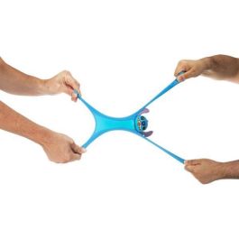 Bandai rojo Figura Elástica Stitch Disney 13 cm