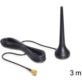 DeLOCK 88690 Antena GSM UMTS Sixband 2 dBi omnidireccional con base magnética y conector SMA, color negro Precio: 45.78999975. SKU: B1FRB9VBKA