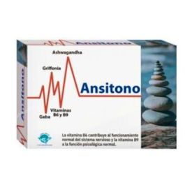 Espadiet Ansitono 30 Cap. Complemento Alimenticio con Ashwagandha, Griffonia, G.A.B.A y Vitaminas B6 y B9 para el Sistema Nervioso y Estado de Ánimo Precio: 14.4999998. SKU: B1CVM5V2R3