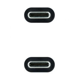 Nanocable 10.01.4103 Cable USB 3.2 Gen2x2 USB-C Macho a Macho 100W 20Gbps 4K/60Hz E-mark chip 3m Negro Compatible Thunderbolt 3 Nanocable 10.01.4103 Cable USB 3.2 Gen2x2 USB-C Macho a Macho 100W 20Gbps 4K/60Hz E-mark chip 3m Negro Compatible Thunderbolt 3