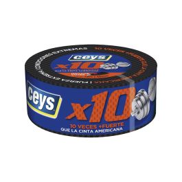 Ceys Cinta americana adhesiva extra fuerte, resistencia extrema x10, 100% impermeable, 48 mm x 18 m