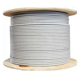 Lanview Cable Cat6a U-UTP 500m LSZH Blanco, 4x2xAWG23, Sin Blindaje, para Redes de Alto Rendimiento, Conforme ISO/IEC 11801