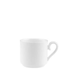 VILLEROY & BOCH STELLA Taza de Desayuno Apilable, Porcelana Bone China, 22 cl, Color Blanco - Vajilla de Alta Categoría (Set de 6) Precio: 33.2629. SKU: B1FYXWLKC4